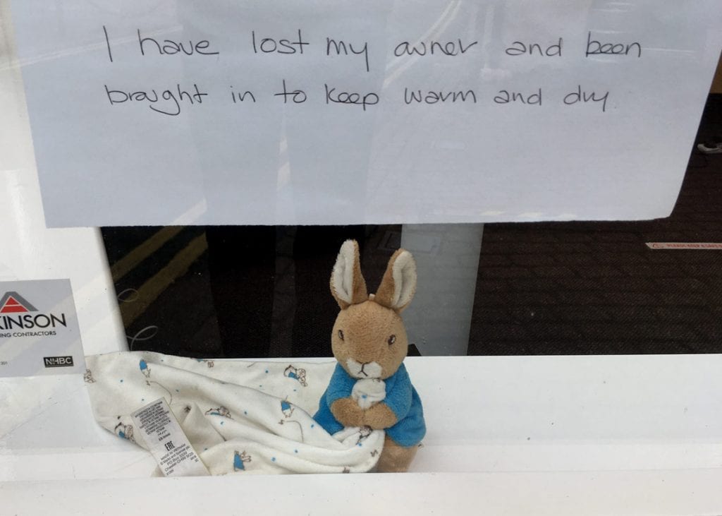 HELP find Peter rabbit's owner