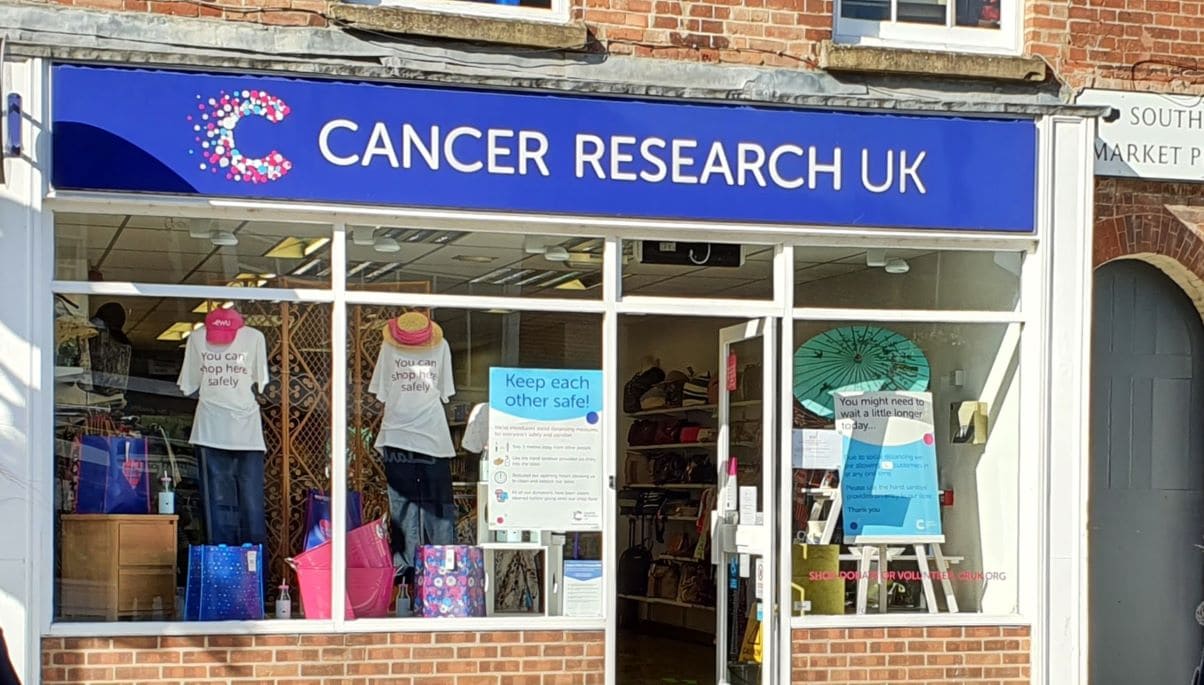 cancer research charity shop jobs