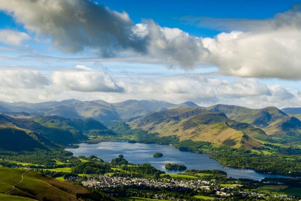 The authority in charge of running the Lake District national park is gearing up for its busiest summer on record. Pictured is Derwentwater