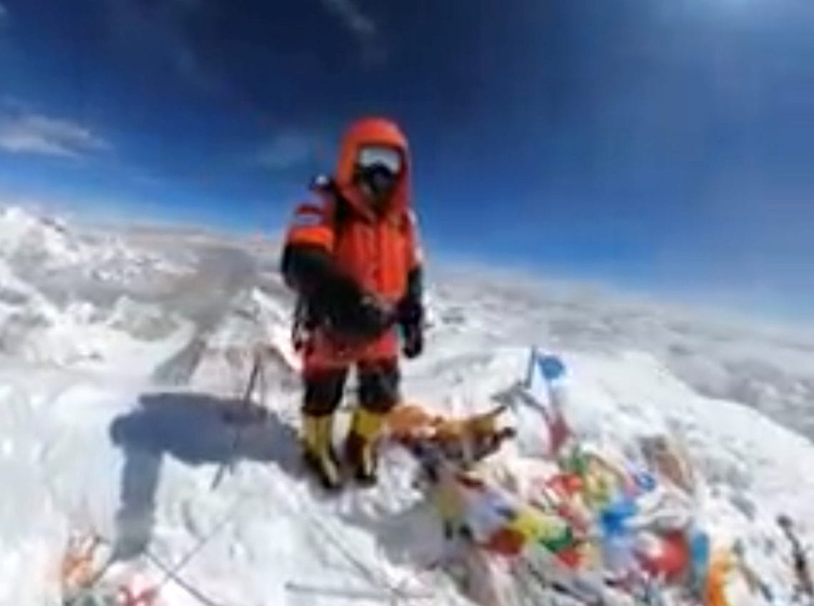 Tim Mosedale in seventh heaven at top of Everest - The Keswick Reminder