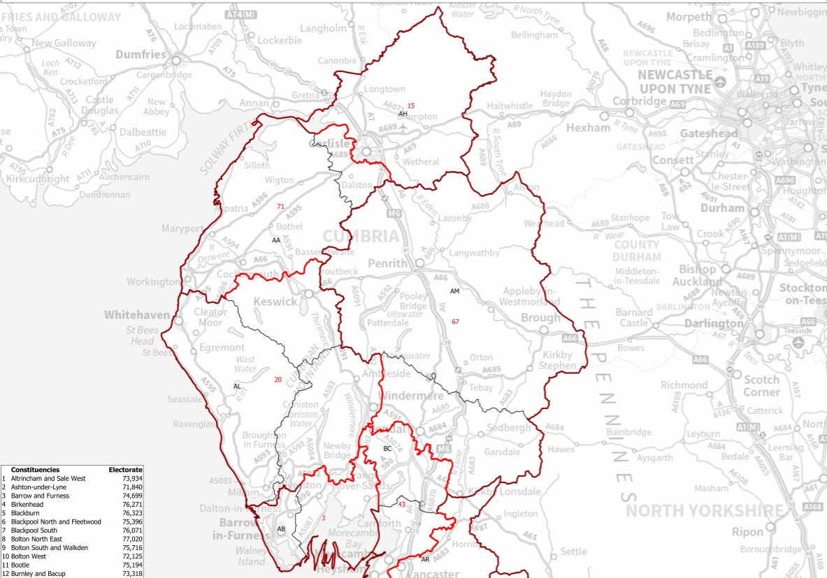 Plans to shake up political map of Cumbria revealed The Keswick