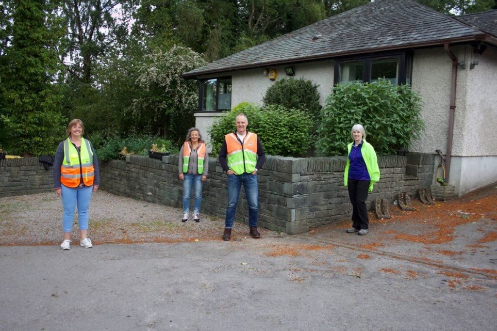 Castlehead surgery volunteers in Keswick