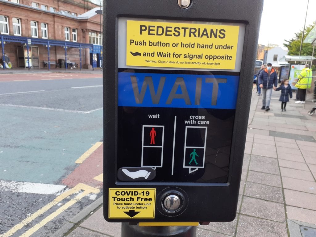 Touch-free technology to be installed at 54 Cumbrian pedestrian crossings