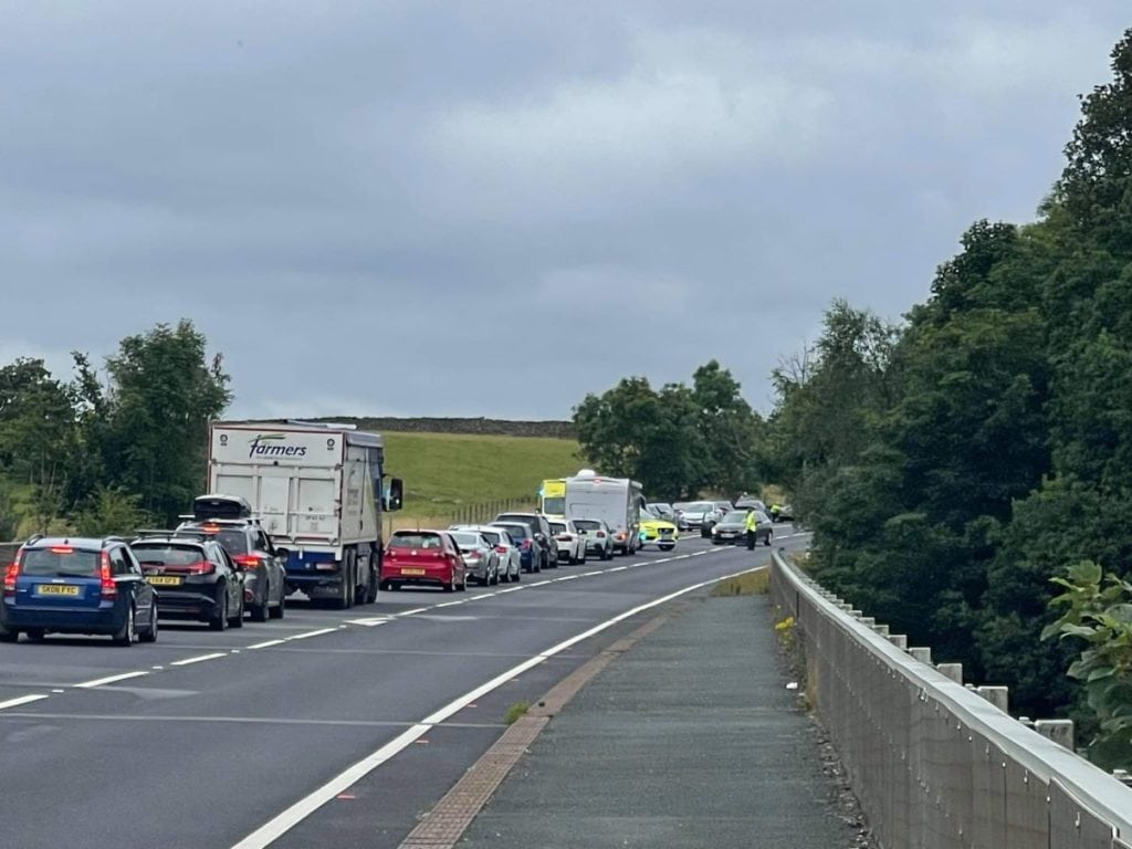 Emergency services dealing with A66 crash The Keswick Reminder