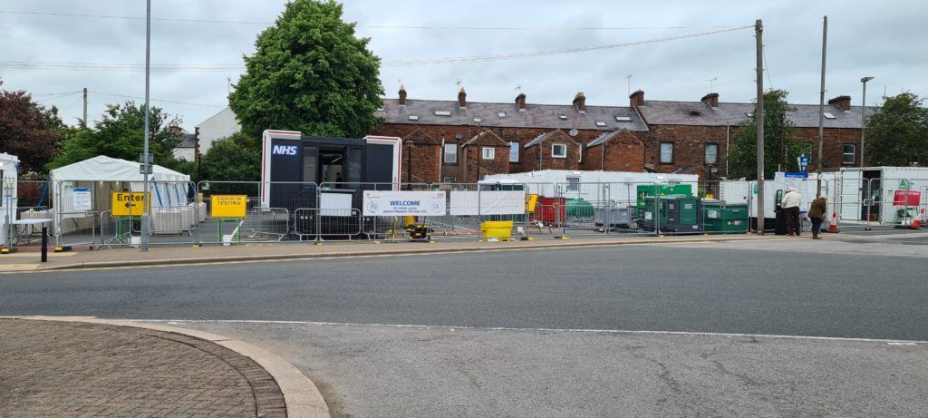 All but one of Cumbria's 12 community lateral flow test sites are to close today, including the Penrith coronavirus test centre at Sandgate Car Park