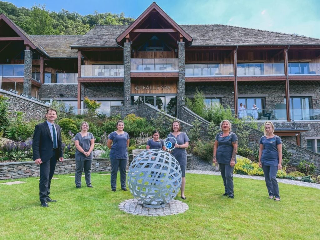 Lodore Falls Hotel & Spa team crowned Best Countryside Getaway