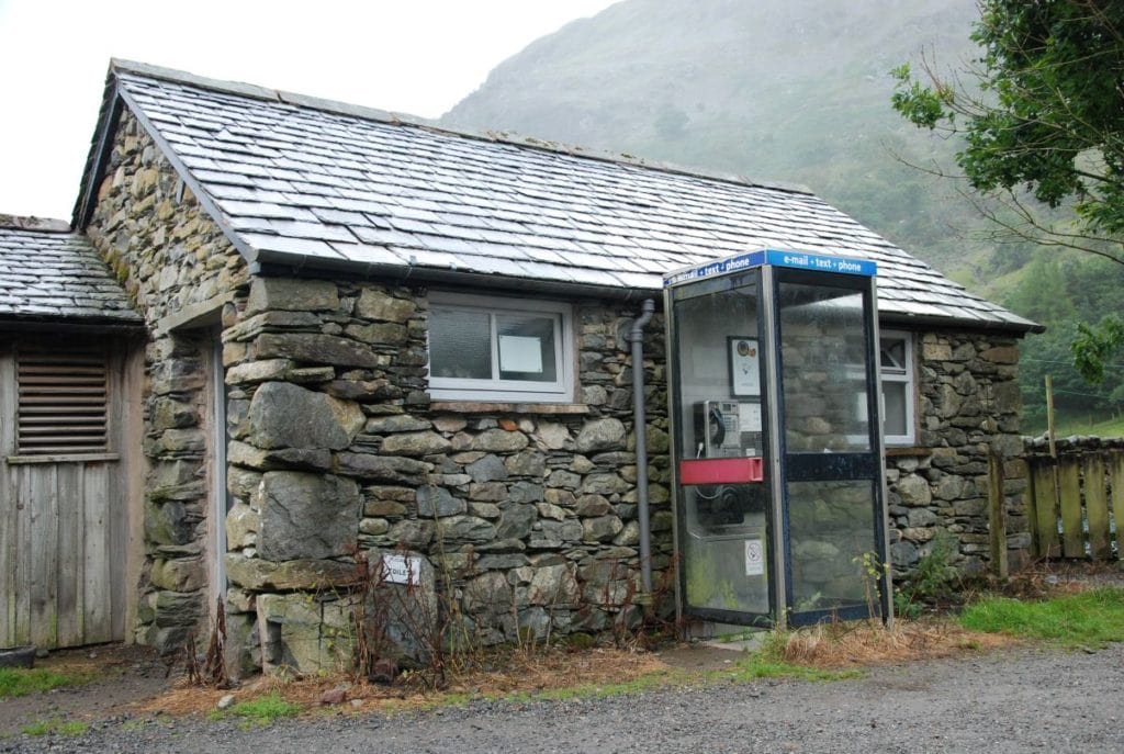 Seathwaite phone box