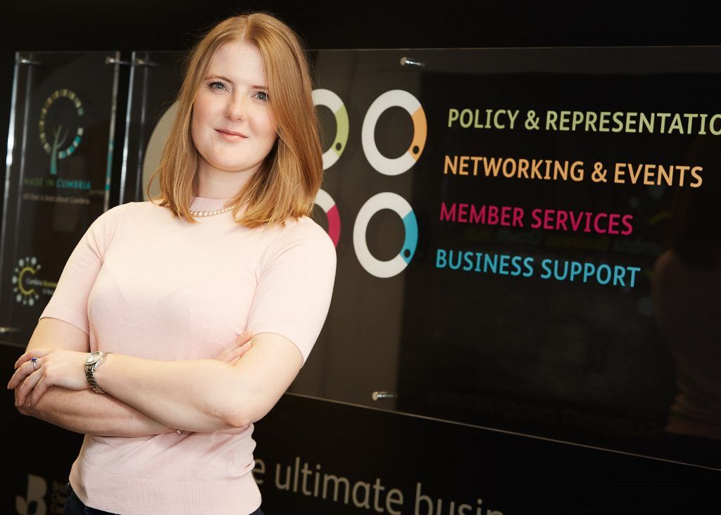 Eve Halliday, Business Growth Manager at Cumbria Chamber