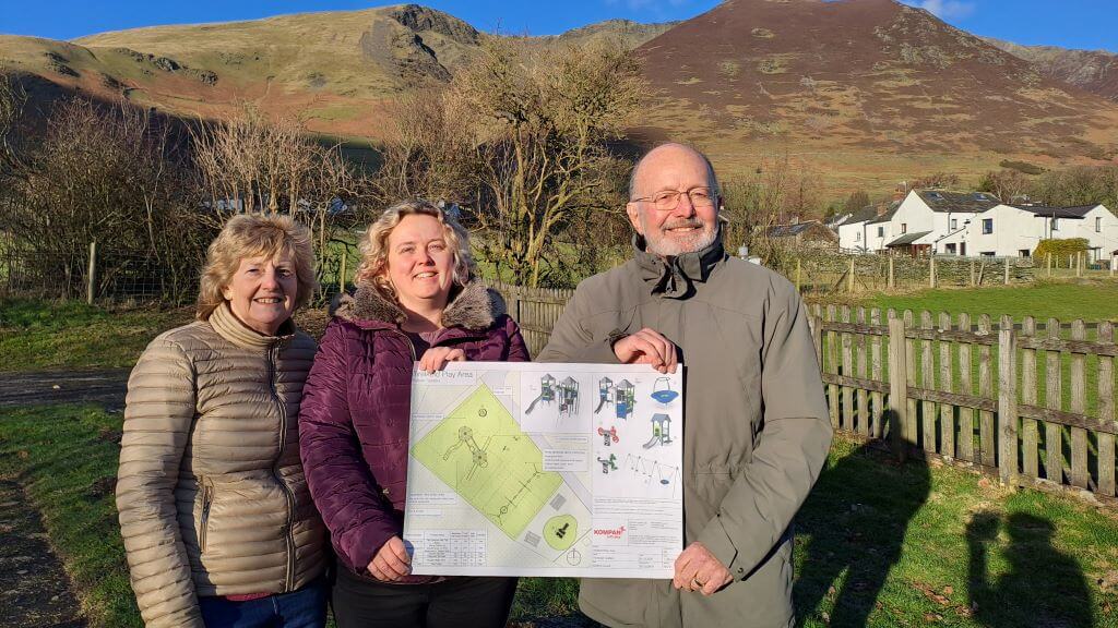 Threlkeld play area appeal reaches £100,000 goal 